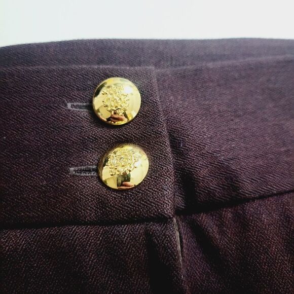 Nine to Five Crocodile Aubergine Pencil Skirt - Picture 3 of 9